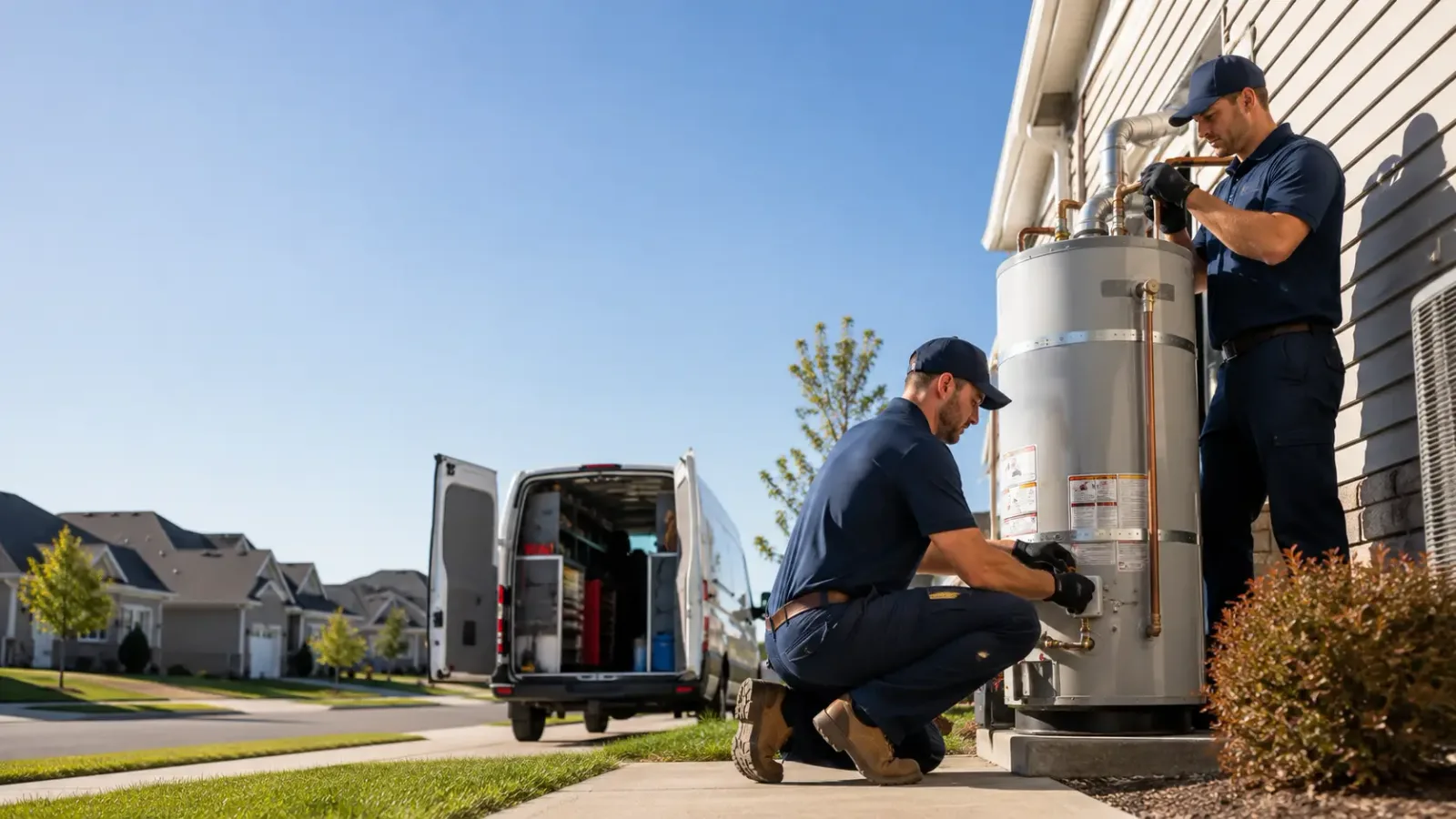 Water Heater Installation in Climbing Hill, IA